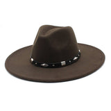 Women Fashion Casual Big Felt Hat Jazz Hat_Cwah0843