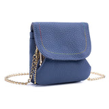 FASHION LEATHER CHAIN PURSE LIP COIN CASE_CUAB00381