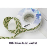 LEAF EMBROIDERY RIBBON EDGING RIBBON RIBBON_CWMM5764
