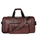 MENS PU LEATHER TRAVEL BAG LARGE CAPACITY_CWAB5168
