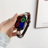 IWATCH9 1 14MM HEART LEATHER STRAP FOR APPLE WATCH_CWWW0068