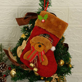 CHRISTMAS DECORATIONS WITH VARIOUS CHRISTMAS SOCKS_CWMS1433