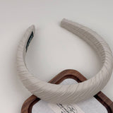 PLEATED TEMPERAMENT ALL MATCH HEADBAND_CWAHA2380