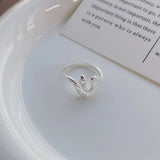 Cwaje4977_Simple Personality Snake-Shaped Fashion Open Ring