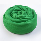 SOLID COTTON LINEN SCARF FOR WOMEN SUMMER SUN PROT_CWASC1451