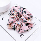 SWEET WOMEN PRINTED ELASTIC HAIR ROPE_CWAHA1017