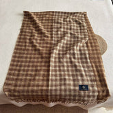 Vintage Plaid Scarf Soft Warm Winter Wrap_Cwasc2321