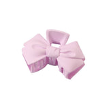Cwaha07452_Korean Bow Hair Claw Clip For Women Updo