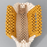 HANDWOVEN WOODEN BEAD TOTE BAG_CWAB2006