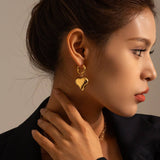 HEART PENDANT HIGH END TEMPERAMENT EARRINGS_CWASC1666