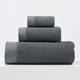 HOUSEHOLD THICK BATH TOWEL THREE PIECE SET_CWMM2302