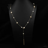 Womens Versatile Design Pearl Pendant Necklace