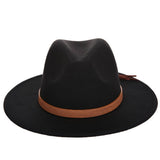 NEW AUTUMN AND WINTER FLAT BRIM JAZZ HAT_CWAH2098