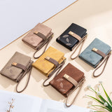 RETRO CASUAL DRAWSTRING WOMENS WALLET_CWAB2326