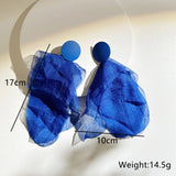 STATEMENT TASSEL EARRINGS LONG DROP INDIE DESIGN_CWMM6168