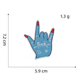 PERSONALIZED BLUE SERIES CARTOON GRAFFITI STICKERS_CWMM4017