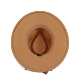 AUTUMN AND WINTER WARM WIDE BRIM PANAMA HAT_CWAH1883