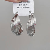 RETRO MULTI LAYERED LARGE HOOP EARRINGS_CWAJE1319