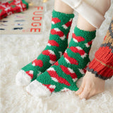 CHRISTMAS SOFT PLUSH SOCKS_CWMS0624