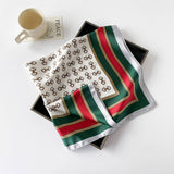 SATIN SCARF SIMPLE PREMIUM LIGHTWEIGHT SQUARE_CWASC0815