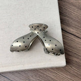 FRENCH POLKA DOT NEW HIGH END HAIR CLIP_CWAHA2368