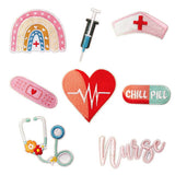 NURSE CARTOON ANIME EMBROIDERED PATCH_CWMM4035