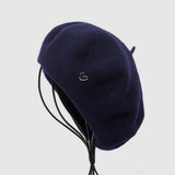 SIMPLE FRENCH HEART BERET FOR WINTER_CWAH1927