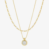 SIMPLE FRENCH VINTAGE NECKLACE_CWAJE1588