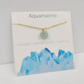 IRREGULAR FOUR CLAW NATURAL STONE NECKLACE_CWAJE1056