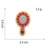 NEW PINK CARTOON EMBROIDERED CLOTH PATCH_CWMM4021