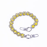 15 75IN METAL BEAD ACRYLIC BEAD HANDBAG STRAP_CWMM5117