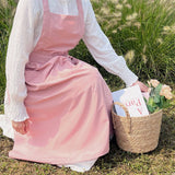 Waterproof And Oil-Proof Solid Color Cotton Apron_Cwmm5841