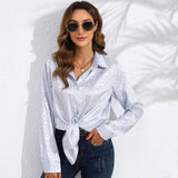 Womens Satin Fancy Shirt