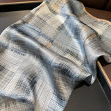 CHIC STRIPED SILK SCARF WOMEN S SQUARE SHAWL_CWASC0604