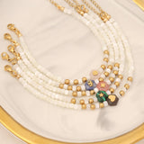 FASHION PEARL NATURAL STONE BRACELET_CWAJE0645