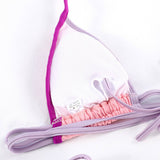 NEW SPLIT PRINTED STRAPPY BIKINI SWIMSUIT_CWMW0241