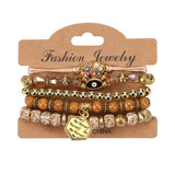 BOHEMIAN ELEPHANT LAYERED BRACELET_CWAJE2218