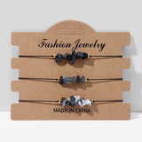 CRUSHED STONE TRIO BRAIDED BRACELET_CWAJE2103