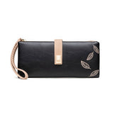 Women'S Long Vintage Matte Zip Clutch_Cwab2330