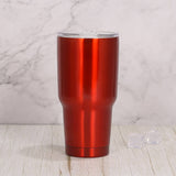 30OZ INSULATED CAR CUP 304 STEEL WITH STRAW_CWMM7907