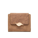 SMALL FRESH LEAF BUCKLE WALLET_CWAB2323