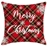 PLAID BELL CHRISTMAS PILLOWCASE_CWMM1395
