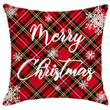 PLAID BELL CHRISTMAS PILLOWCASE_CWMM1395