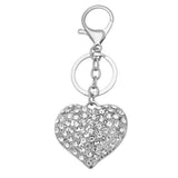 FASHIONABLE HEART SHAPED CRYSTAL KEYCHAIN PENDANT_CWAJE0953