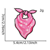 PINK GIRL WESTERN COWBOY GIRL CARTOON STICKER_CWMM4036