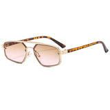RETRO DOUBLE BRIDGE METAL SUNGLASSES UNISEX_CWASG1168