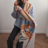 THICK BRUSHED AC SCARF SWEET WINTER WRAP_CWASC2694