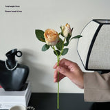 Vintage 2-Head Burnt Edge Mini Rose Bouquet_Cwmm6575