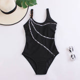 Adjustable Swimsuit With Circular Shoulder Straps_Cwmw0163