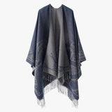 ALL MATCH WARM TASSEL CAPE TRAVEL SHAWL_CWMM2096